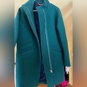 J. Crew Cocoon Coat- Italian Stadium Cloth Size 6